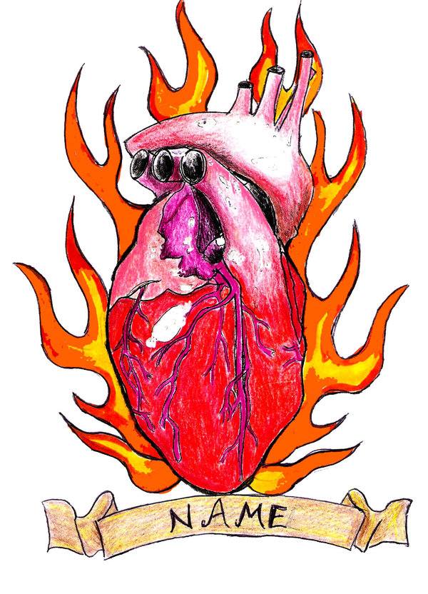 Fire Heart by Kreld on deviantART