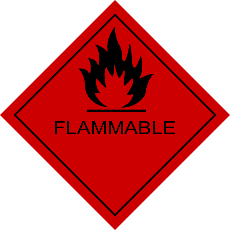 Flammable Clip Art Download