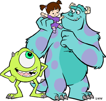Disney Pixar Monsters, inc. Clipart page 2 - Disney Clipart Galore