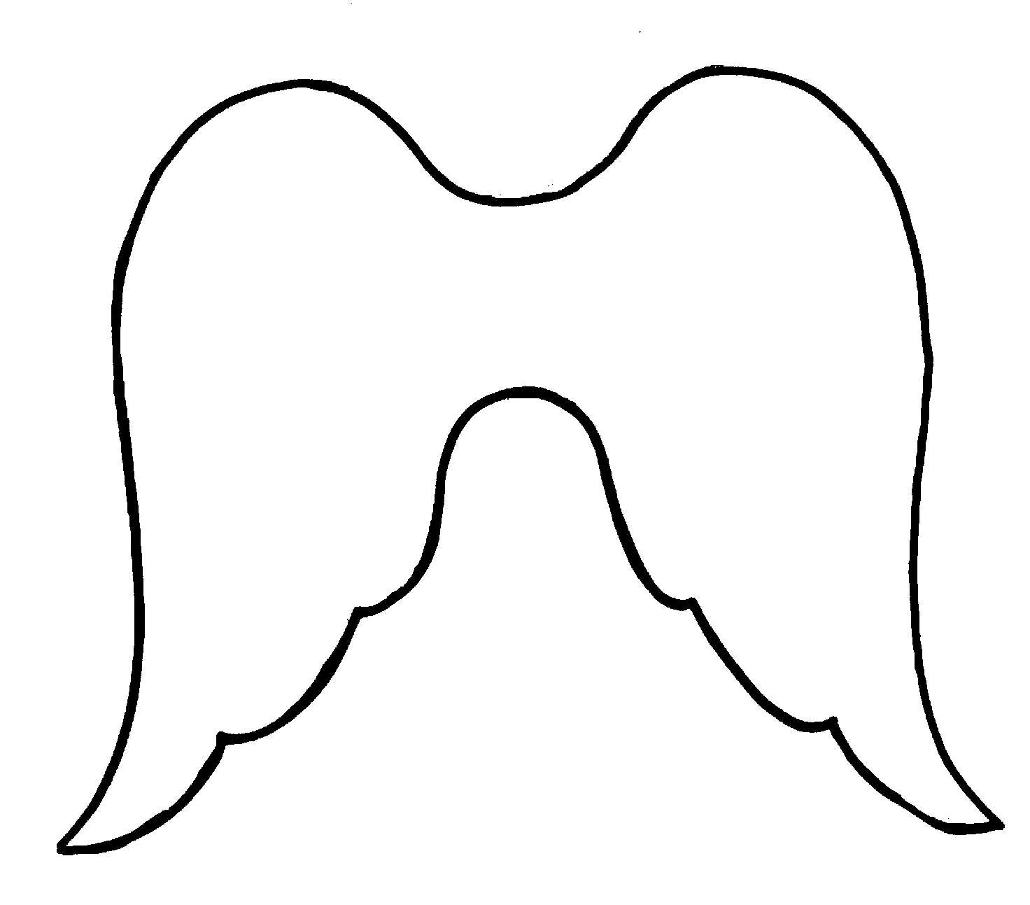 Printable Angel Wings Cliparts co