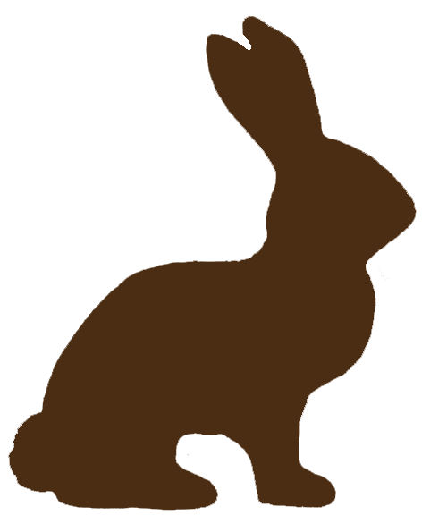Outline Of A Bunny - ClipArt Best