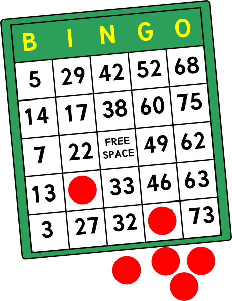 Bingo Cards clip art - vector clip art online, royalty free ...