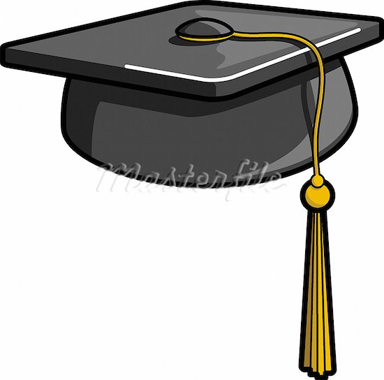 Pin Graduation Hat Cartoon Stock on Pinterest