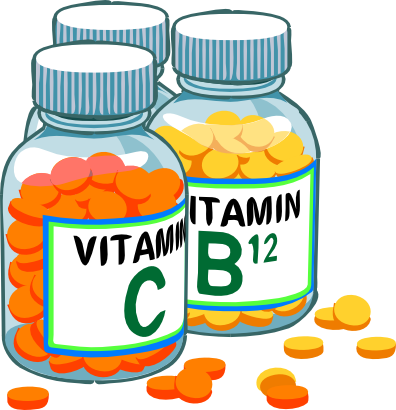 Free Vitamin Bottles Clip Art