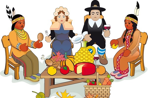 Image result for  the first thanksgiving clipart