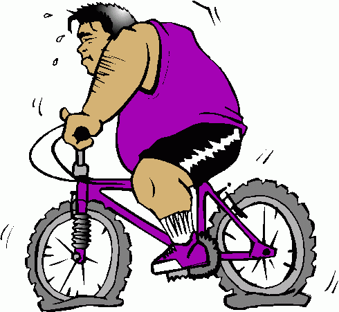 Cartoon Man Exercising - Cliparts.co