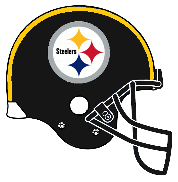 Football Helmet Drawing Steelers