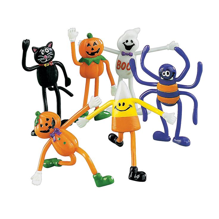 Bendable Halloween Characters | School party!✏️ | Pinterest