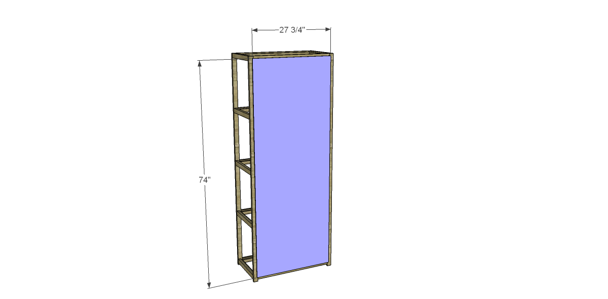 Free Plans to Build a Crate and Barrel Inspired Brey Bookcase
