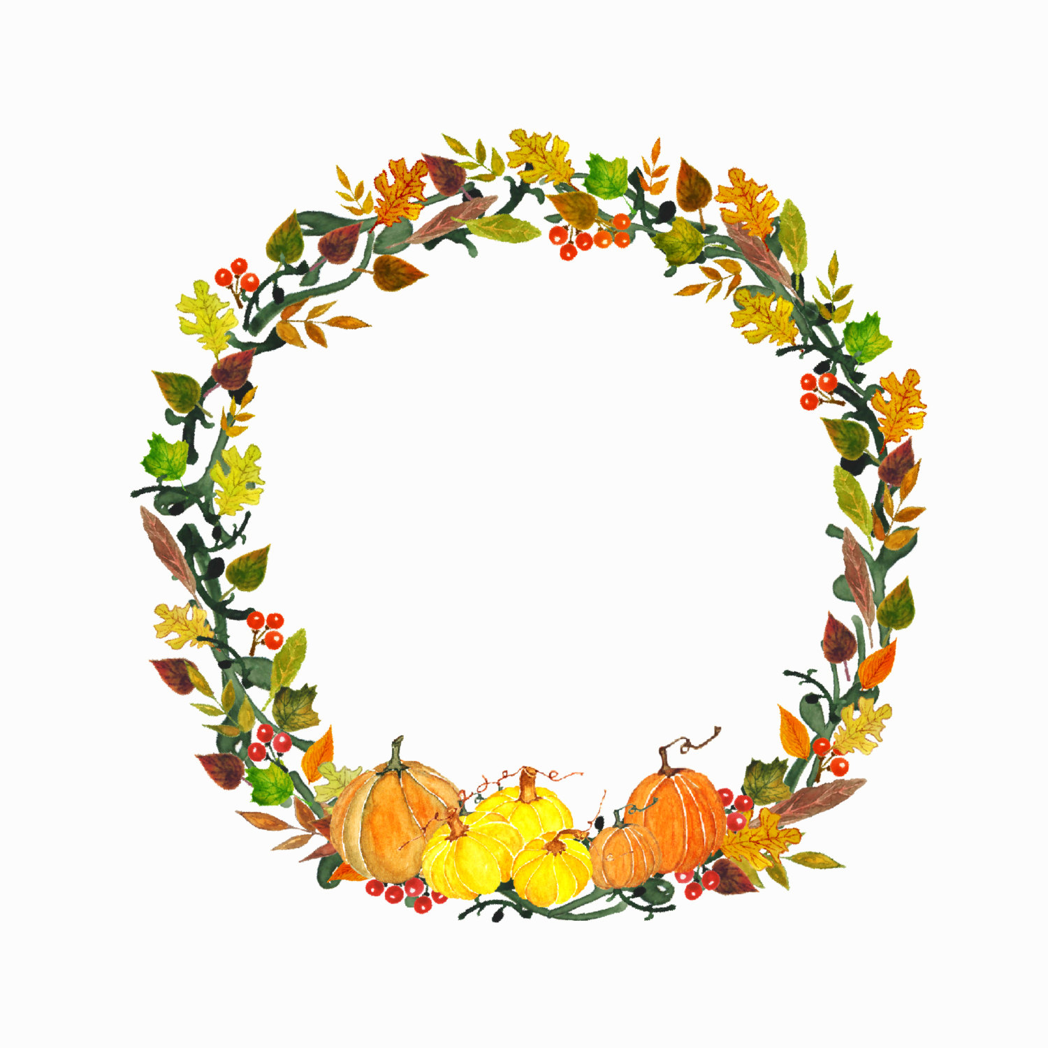 Popular items for autumn clipart on Etsy