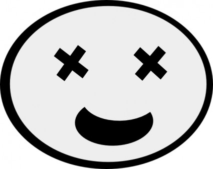 Drunk smiley face Free vector for free download (about 2 files).