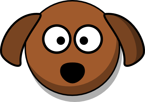 Dog Head Cartoon clip art - vector clip art online, royalty free ...