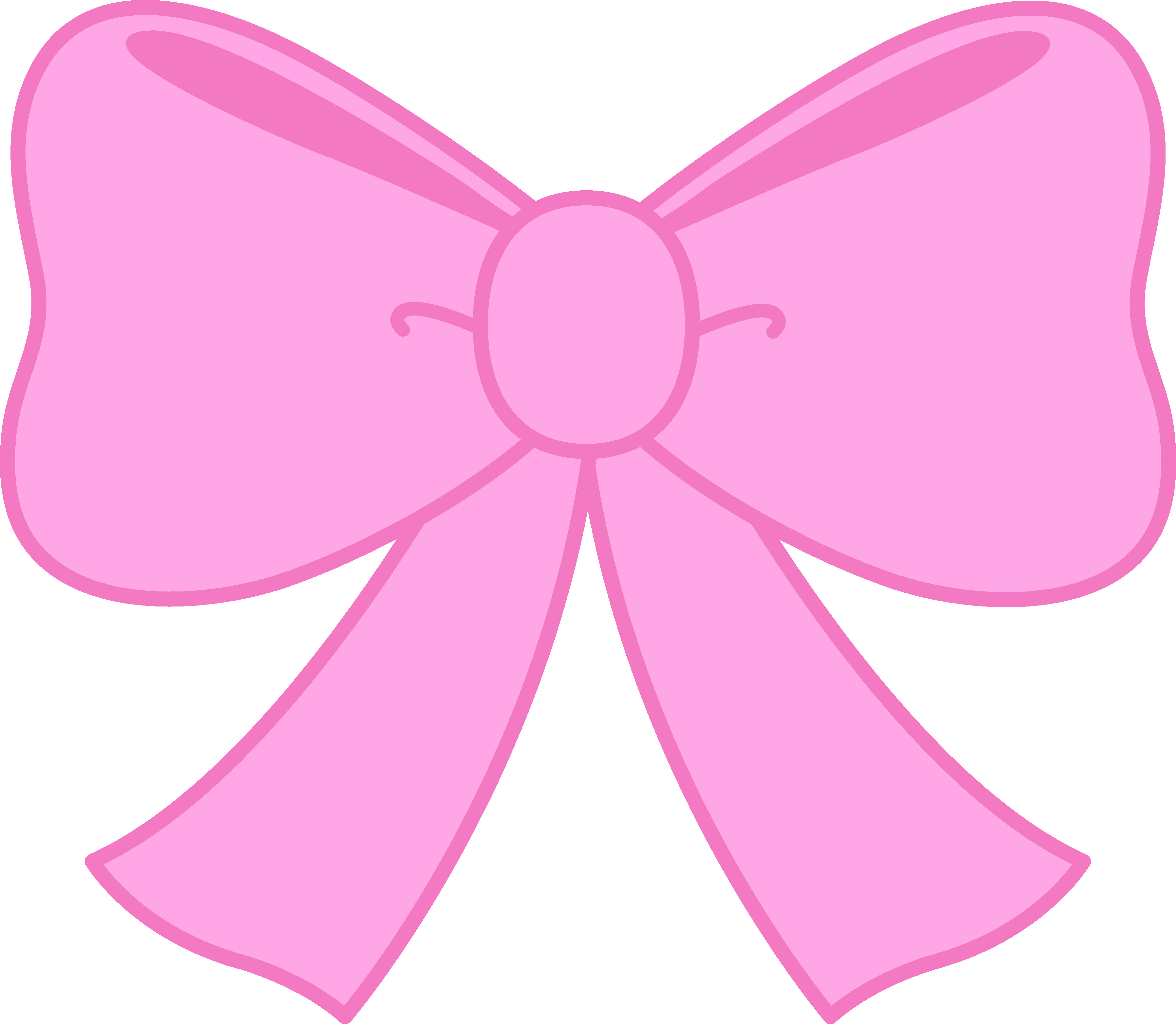 Images For > Ribbon Bow Outline