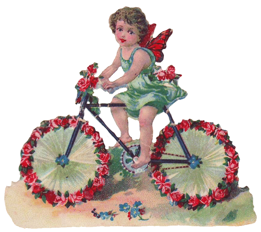 Sentimentalia - Victorian Stickers ~ Glansbilleder > Fairies ~ Alfer