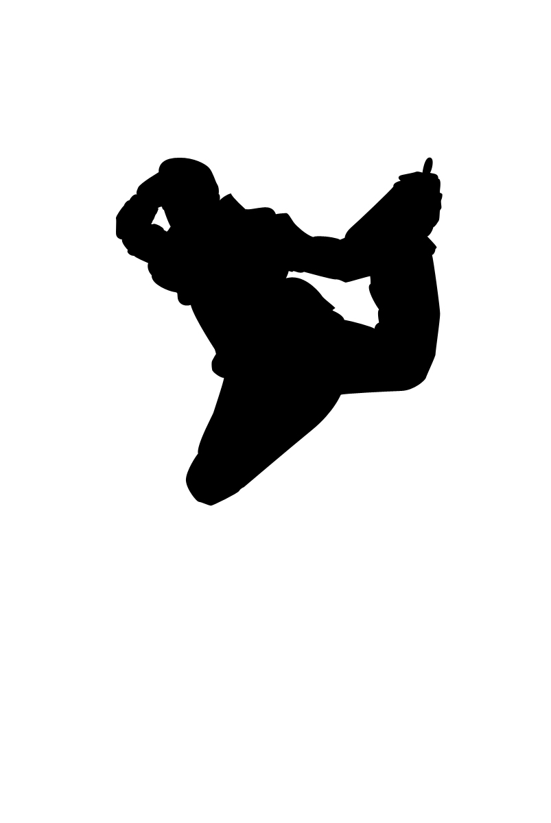 Female Hip Hop Dancer Silhouette Clip Art Images & Pictures - Becuo