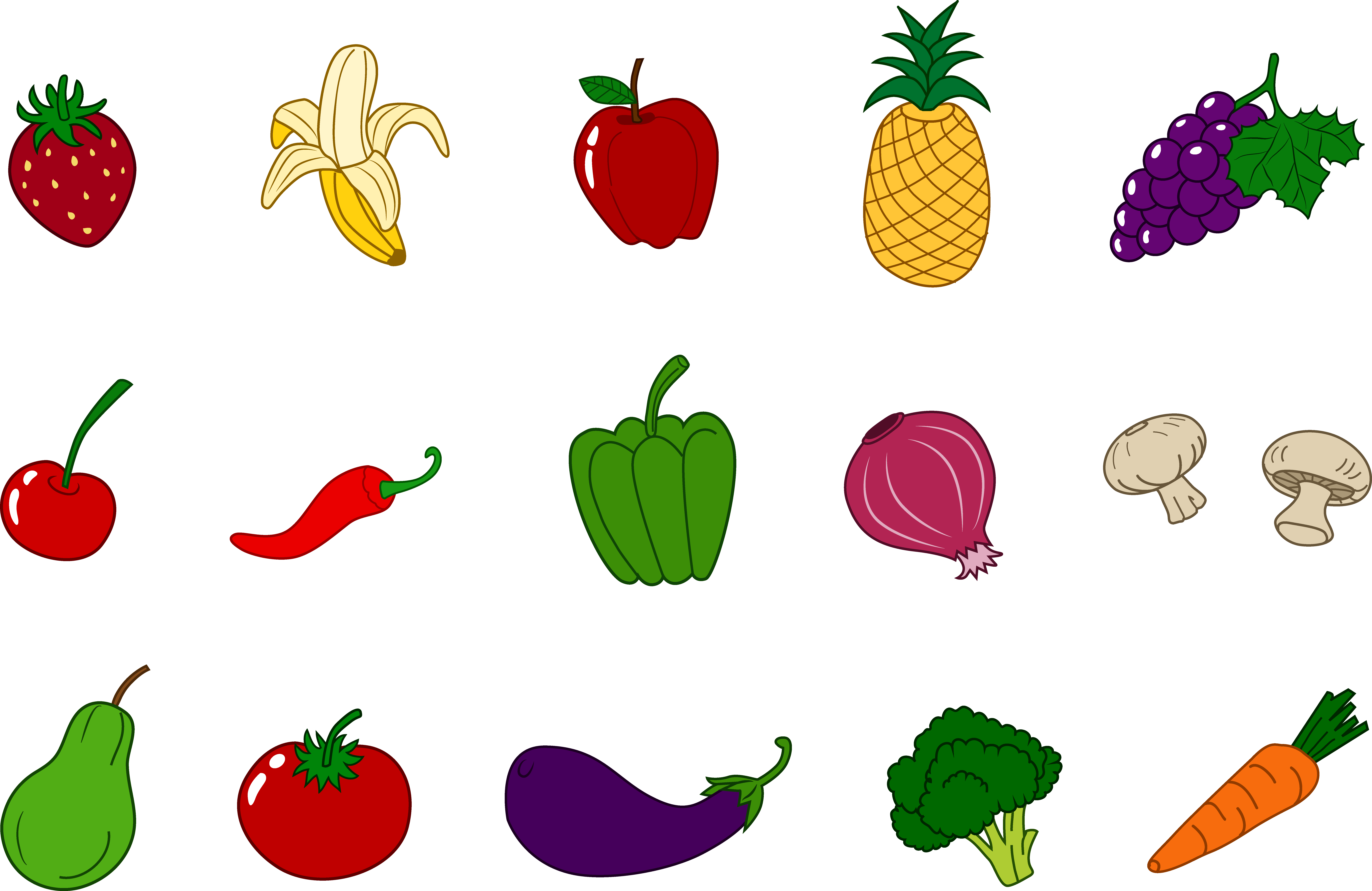 clip art food vegetables - photo #42