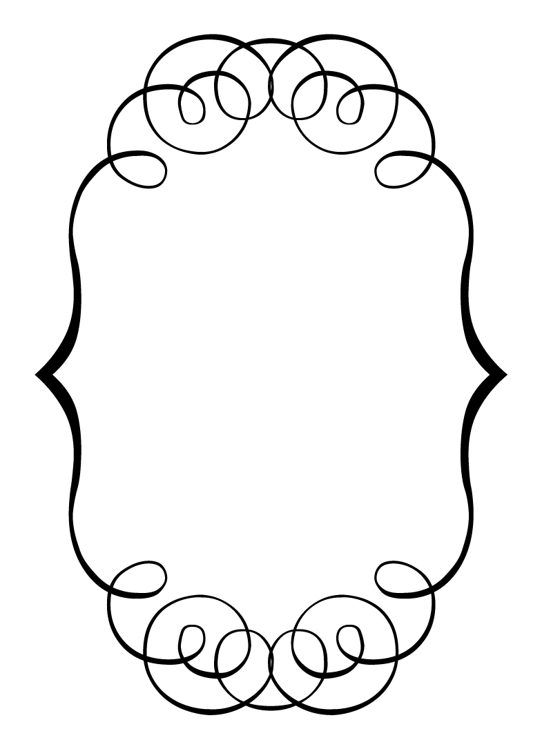 Free Page Border Templates - Cliparts.co