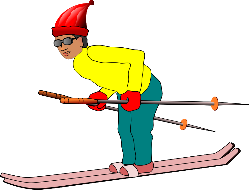 Ski Man Clip Art Download