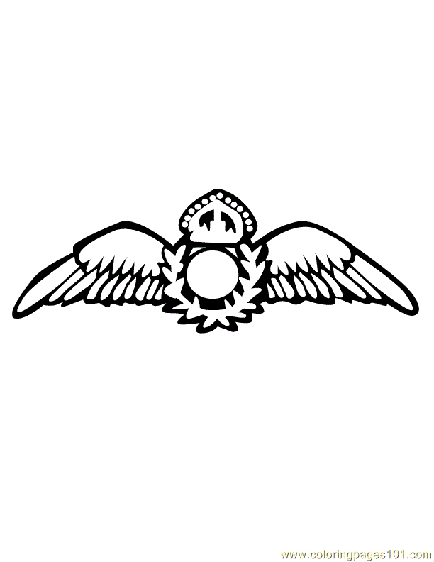 Star With Wings Coloring Pages