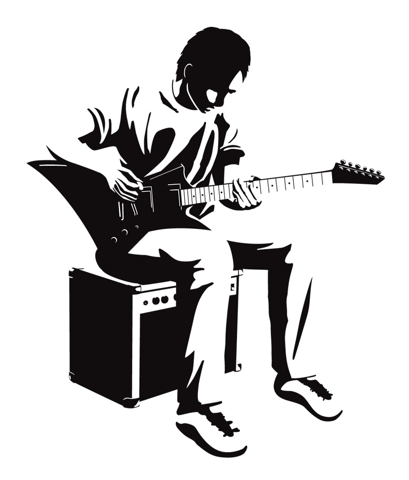 vector guitar player by laitnin on DeviantArt