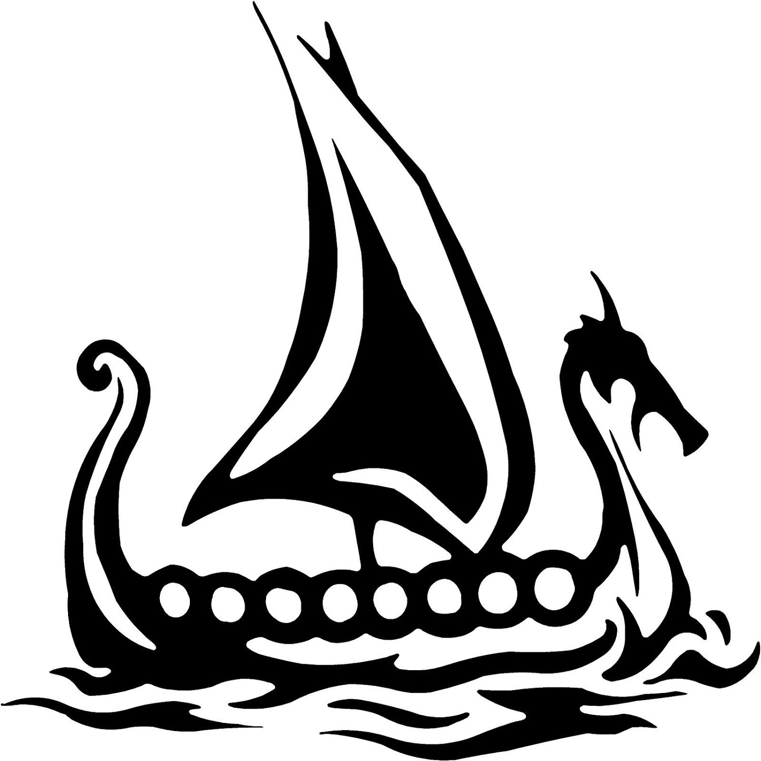 Viking Ship Drawing - ClipArt Best