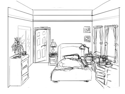 Messy Bedroom Drawing, messy bedroom - Shia-Labeouf.Biz