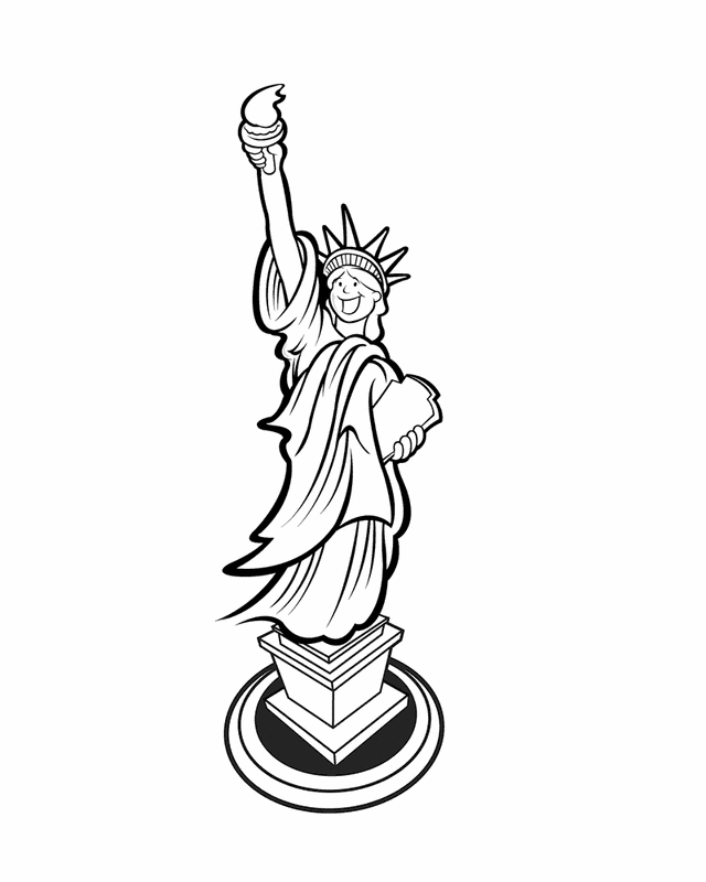 Fourth Of July Symbols - AZ Coloring Pages