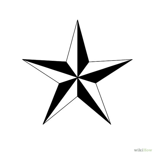 How to Draw a Nautical Star: 6 Steps (with Pictures) - wikiHow