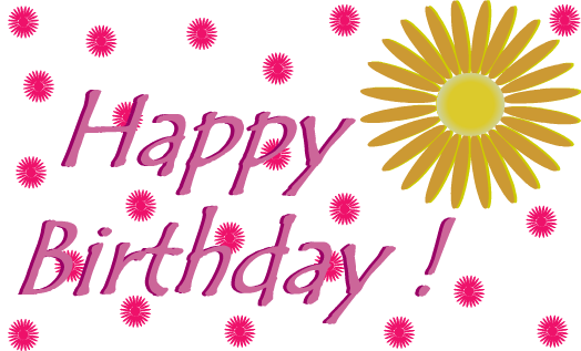 Birthday Flowers Clip Art Top 25 Images Cute | Download free ...