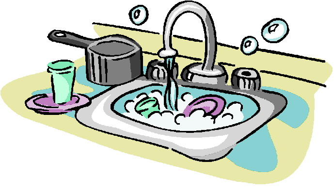 Clip Art Doing Dishes - ClipArt Best