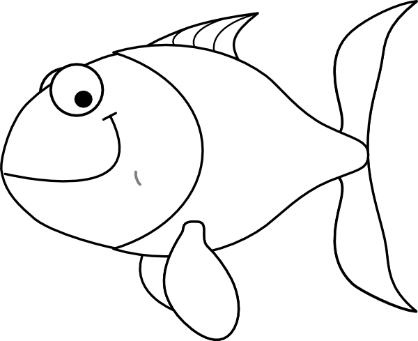 Bass Fish Clip Art Black And White | Clipart Panda - Free Clipart ...