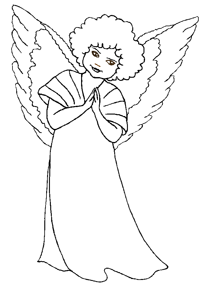 Angels To Color
