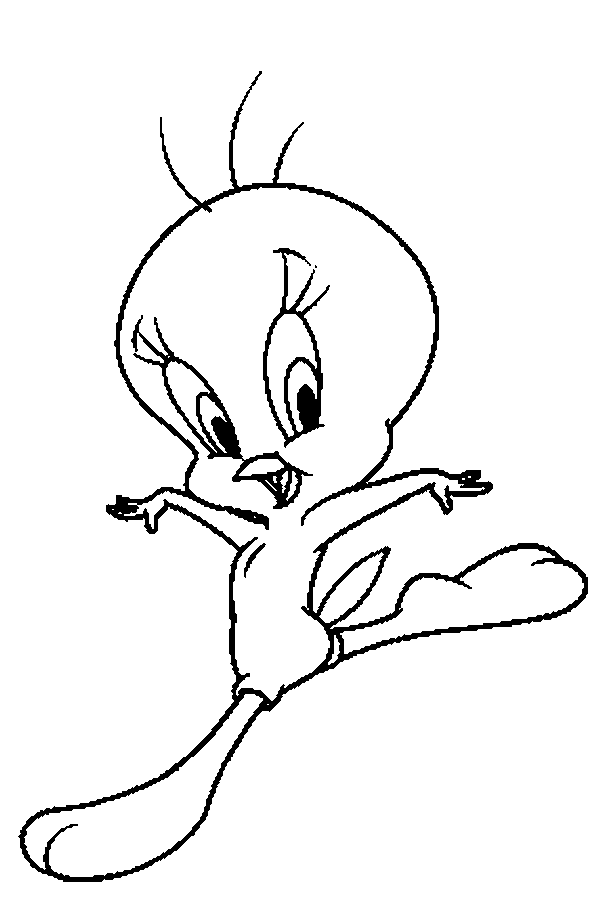 Coloring Pages Of Tweety Brid 211 | Free Printable Coloring Pages
