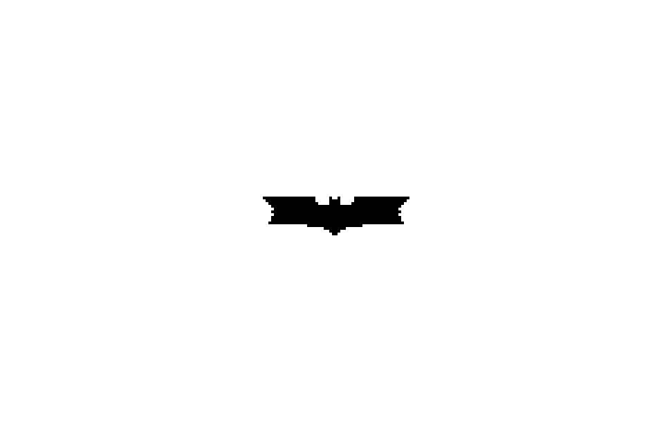 batman logo - Make Pixel Art.