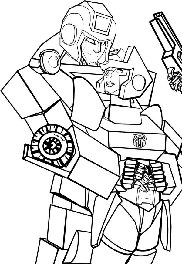 ironhide transformers 2 Colouring Pages
