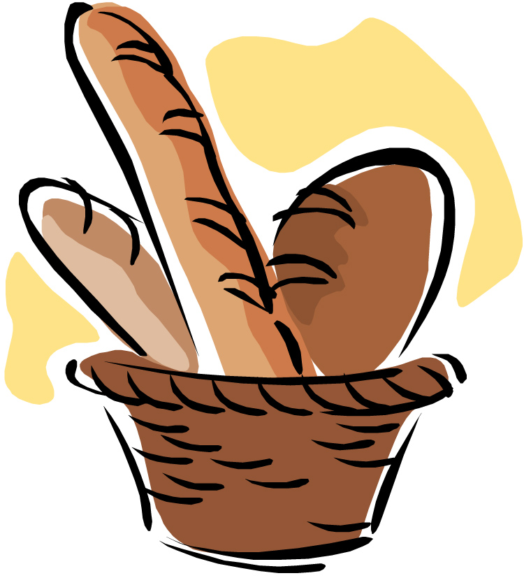 Bread Basket Clipart Black And White | Clipart Panda - Free ...