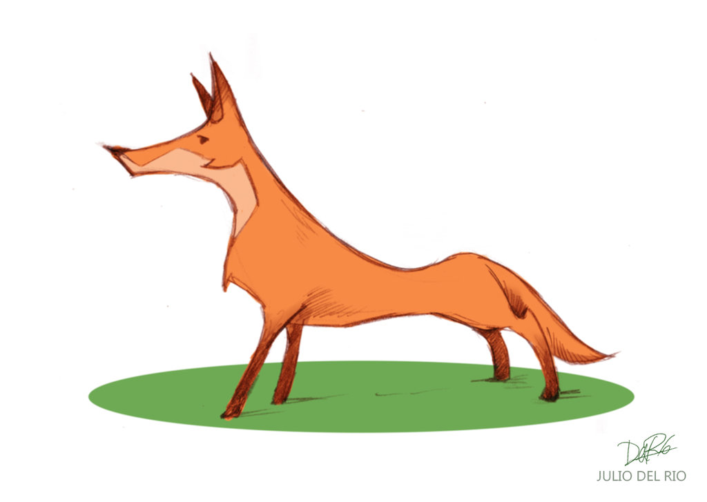 Fox Cartoon by juliodelrio on deviantART
