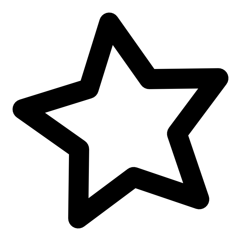 Clipart - mono tool star