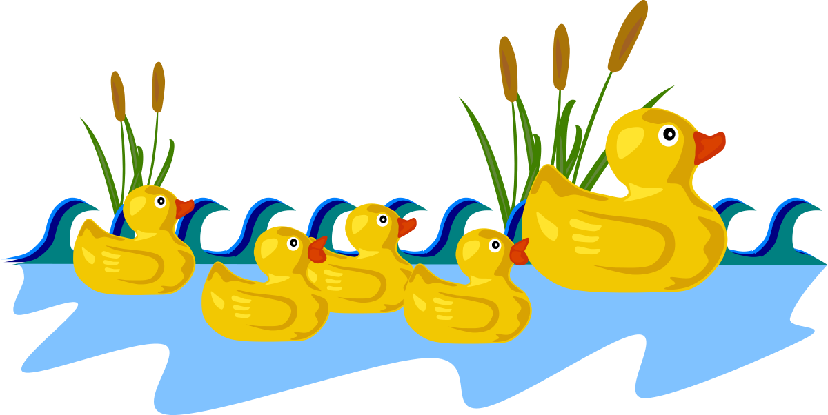 Rubber Duck Family Clipart by Gerald_G : Animal Cliparts #841 ...