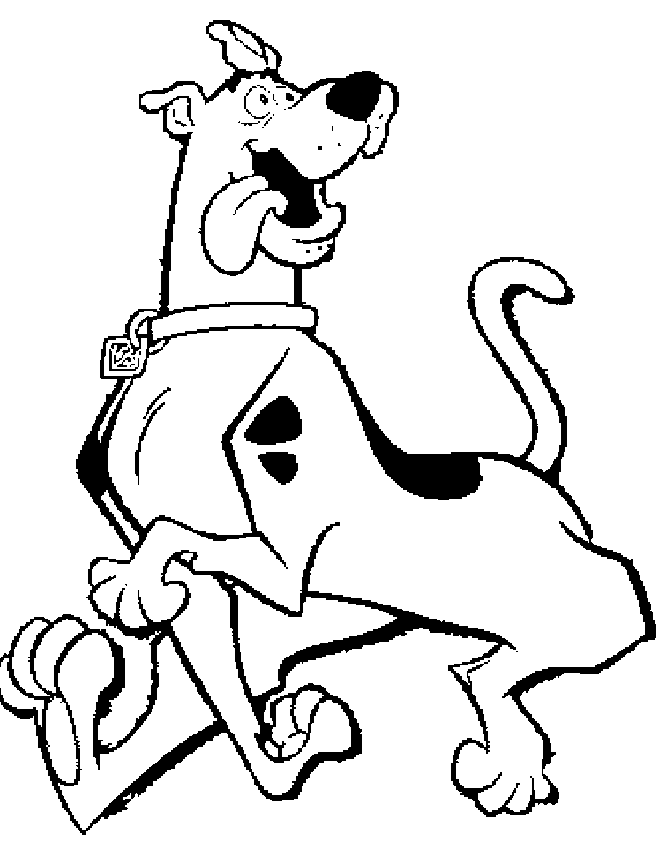 Hungry Dog Coloring Page Free | Kids Coloring Page - ClipArt Best ...