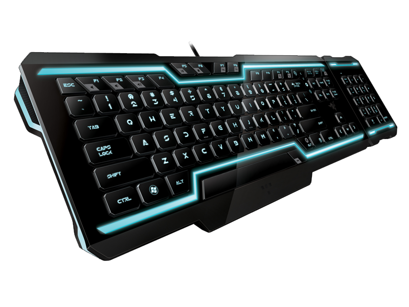 TRON® Gaming Keyboard Designed by Razer - Rez & Derez Light and ...