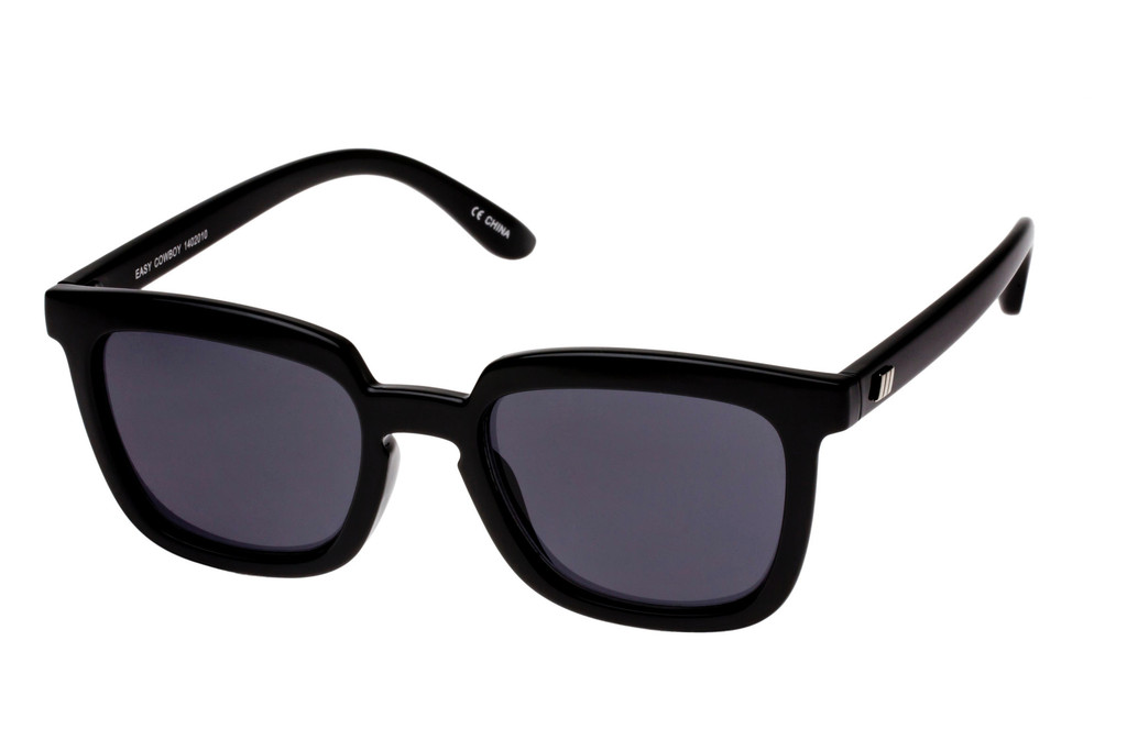Le Specs Easy Cowboy Black Sunglasses | NYGlass.