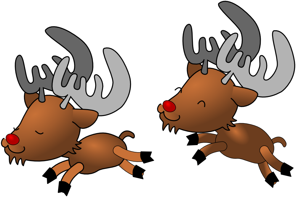 clipartist.net » Clip Art » caribou reindeer raindeer insert tiger ...