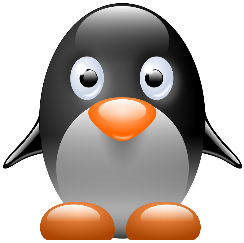 Little penguin Free Vector / 4Vector