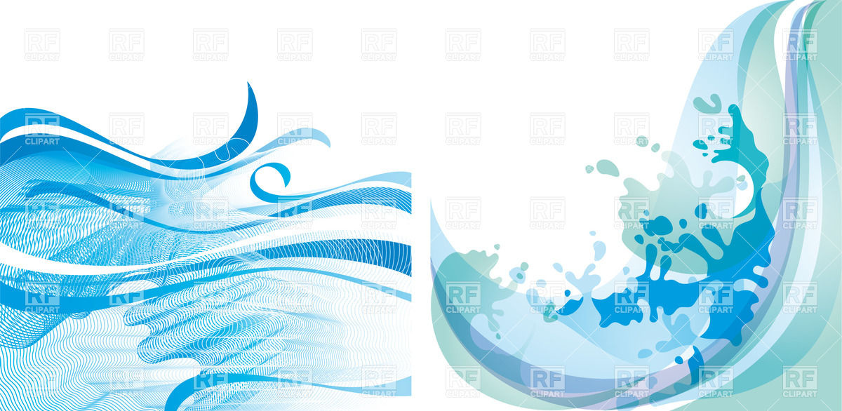 Water splashes background with abstract waves, Backgrounds ...