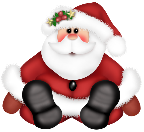 Cute Santa Claus PNG Clipart