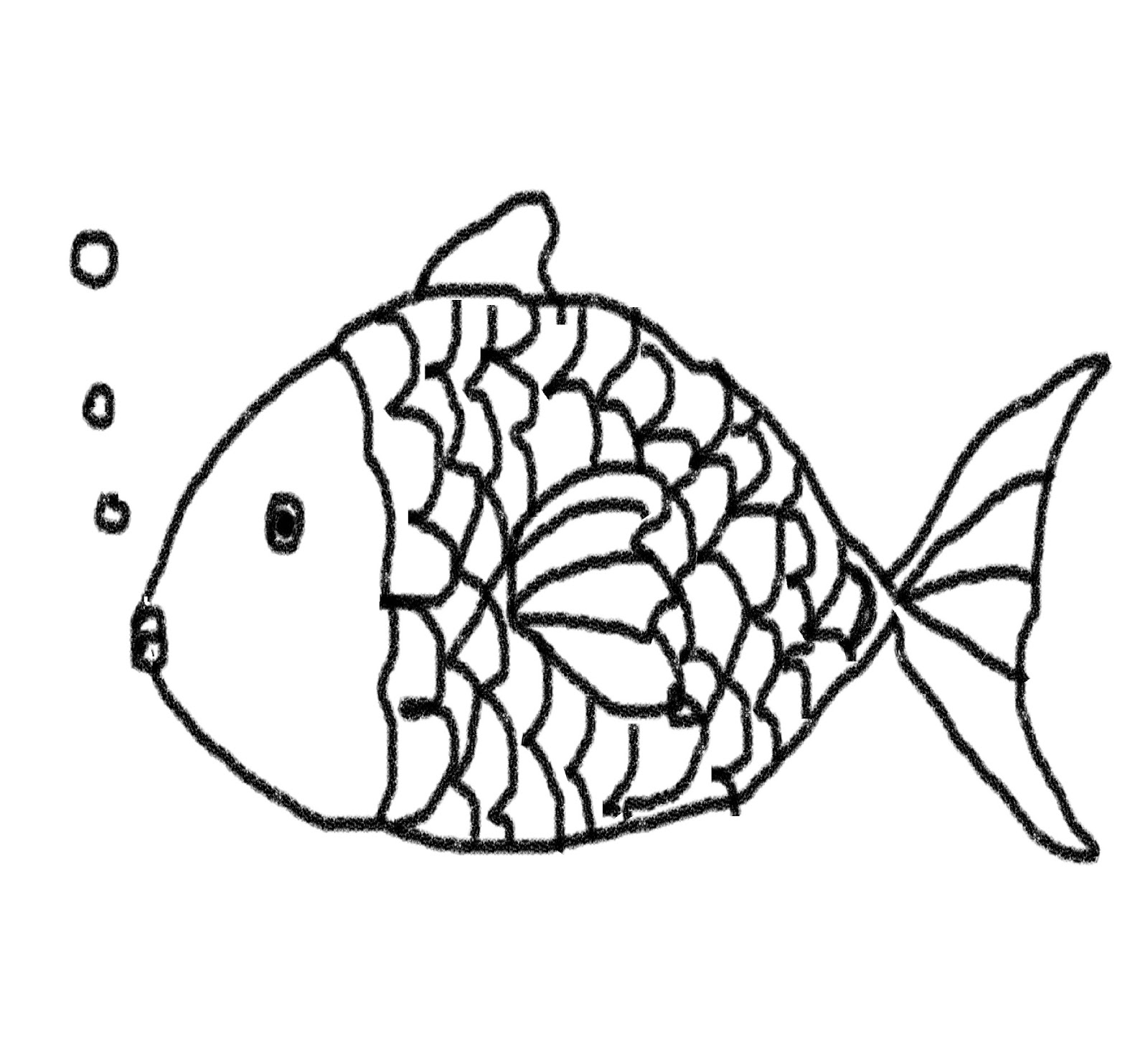 Images For > Simple Fish Drawing