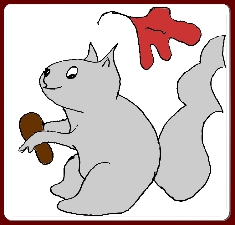 Christian Images In My Treasure Box: Squirrels And Leaves Clipart ...