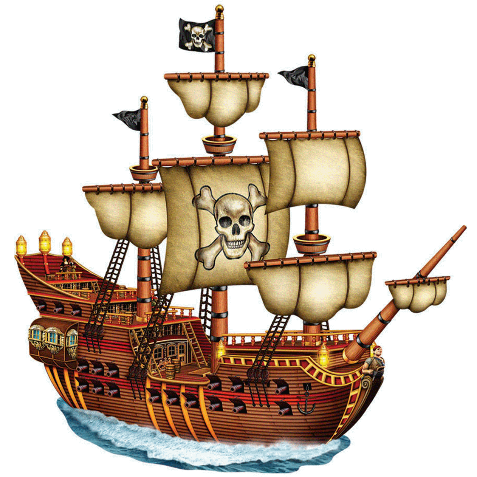 Cartoon Pirate Ships - Cliparts.co