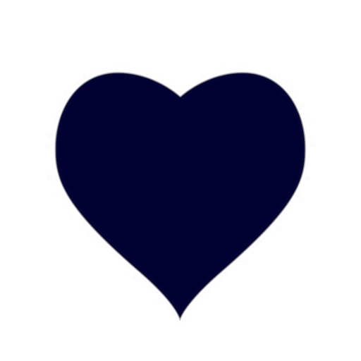 Navy Blue Heart Clipart | zoominmedical.
